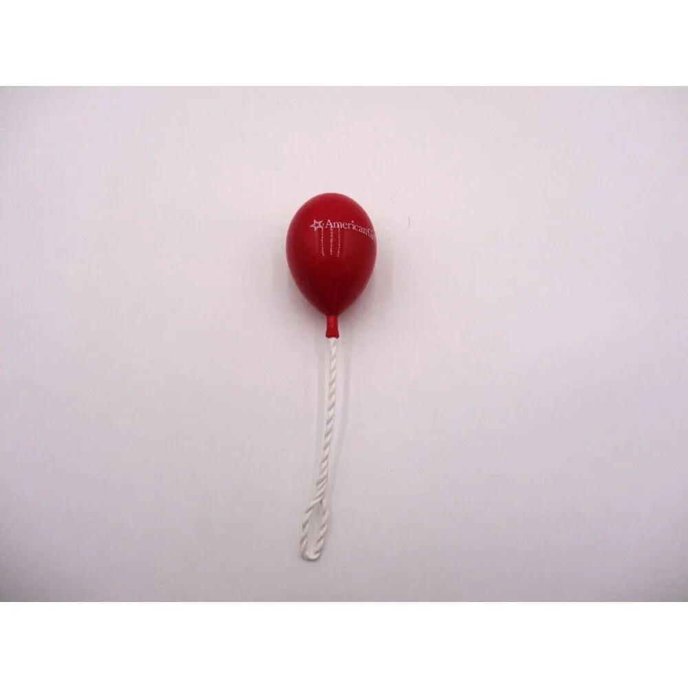 American Girl Doll Birthday Party Red Plastic‎ Balloon Retired